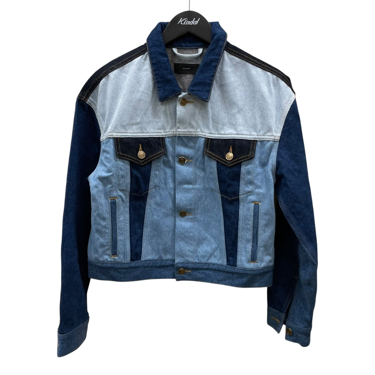 ALANUi 5color MIX patchwork denim jacketデニムジャケットLWYE001R20102060 古着・中古-1枚目のアイテム画像