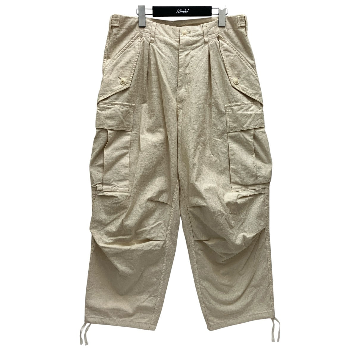 KHOKI(コッキ) 3D cutting denim pantsデニムパンツ24FW-P-05