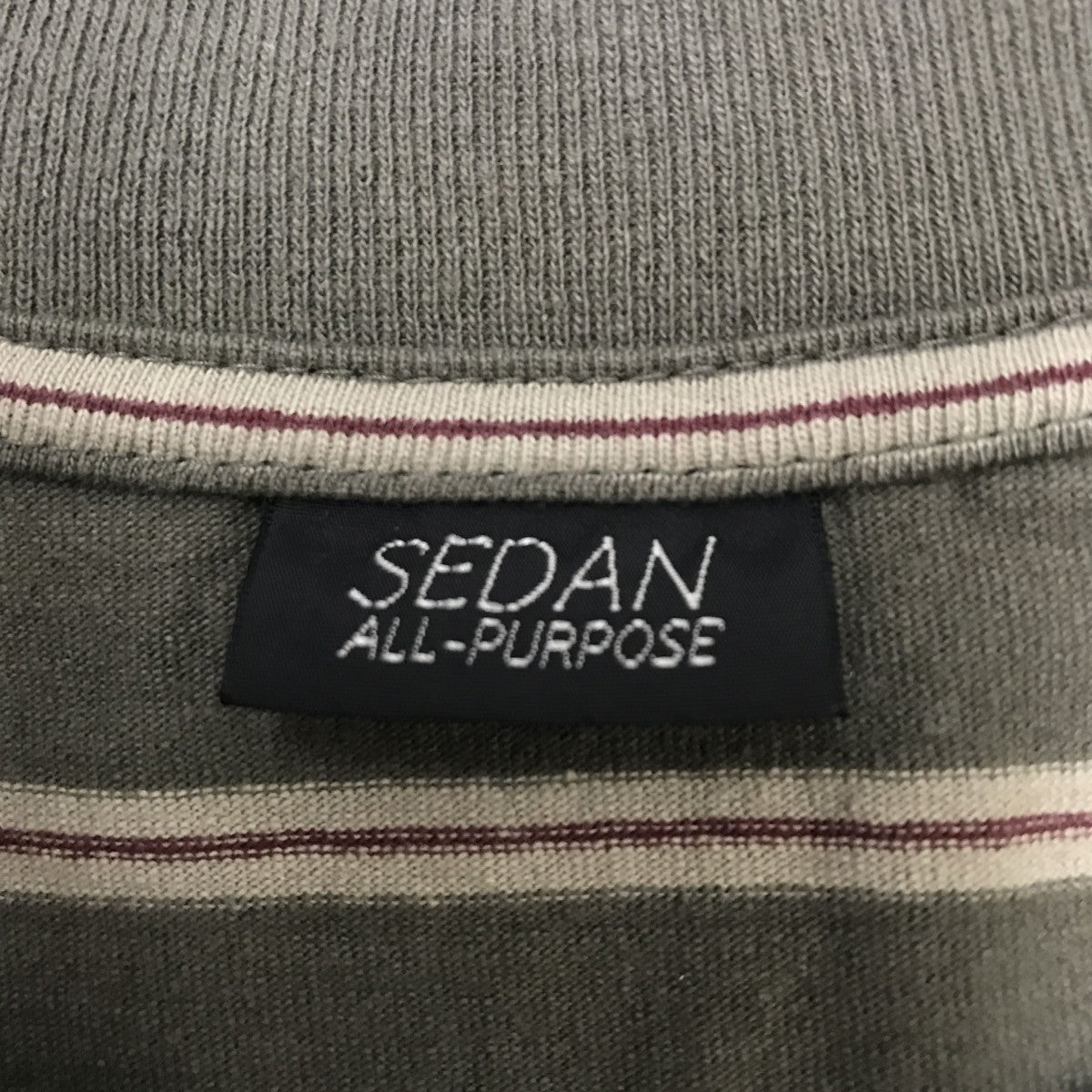 SEDAN ALL-PURPOSE 25SSStriped S S TeeボーダーTシャツSD25S-CT07 古着・中古-3枚目のアイテム画像