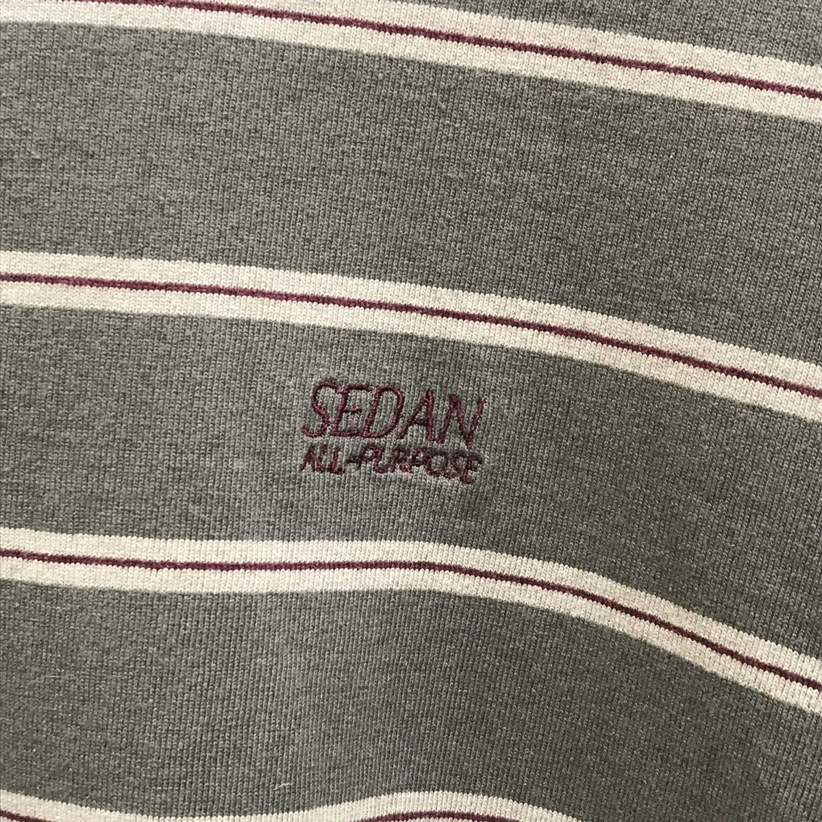 SEDAN ALL-PURPOSE 25SSStriped S S TeeボーダーTシャツSD25S-CT07 古着・中古-7枚目のアイテム画像