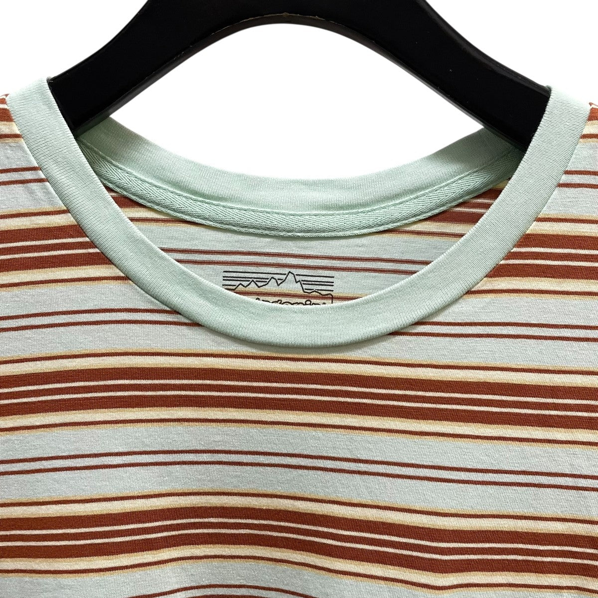 Patagonia 25SSメンズ・デイリー・ポケット・ティーボーダーTシャツ53255 古着・中古-3枚目のアイテム画像