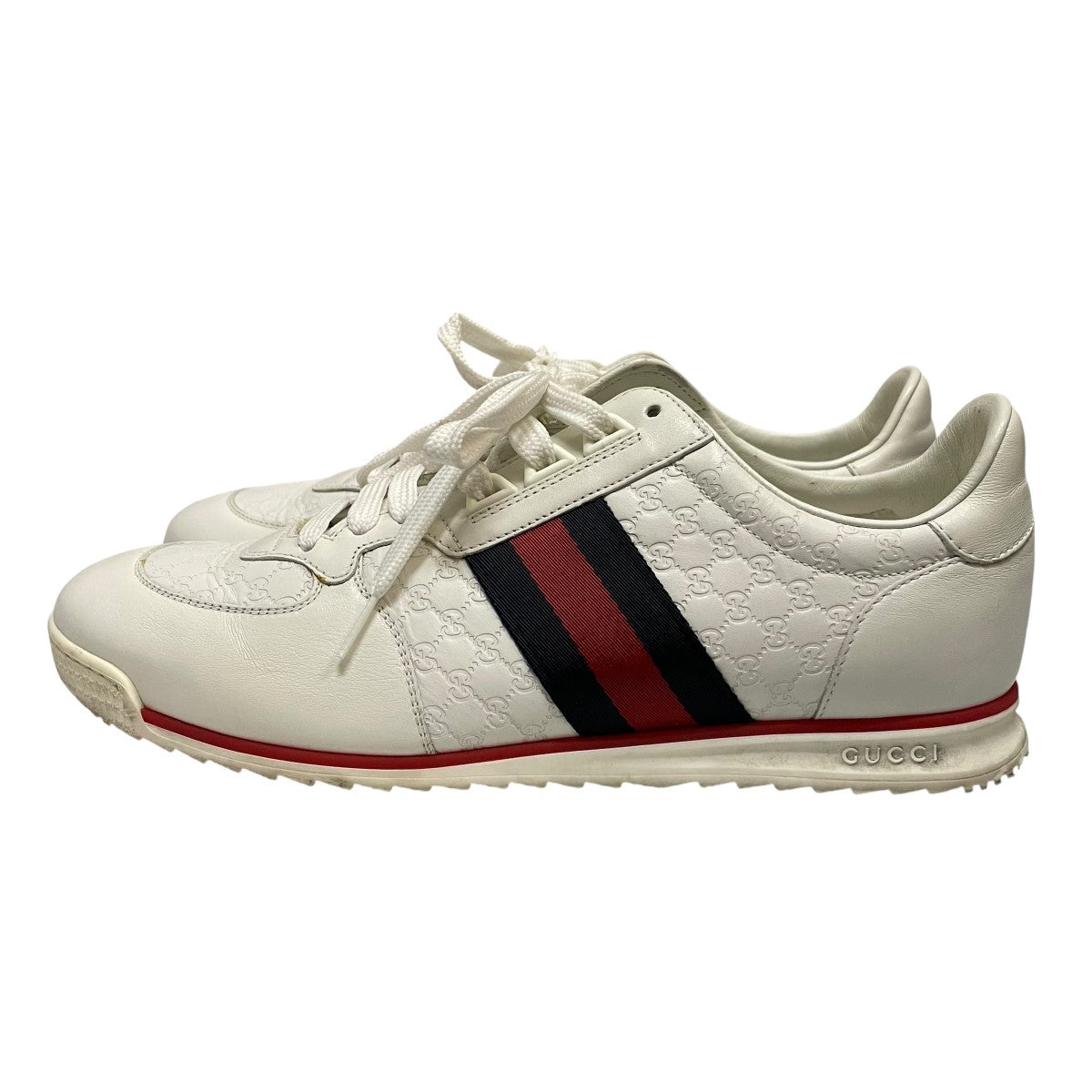 GUCCI(グッチ) 233334スニーカー ホワイト サイズ 8｜【公式