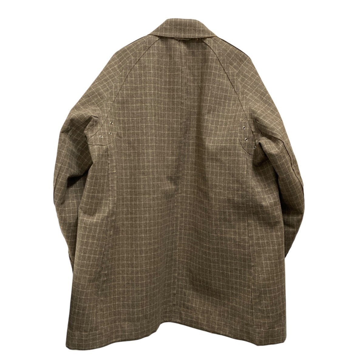 ジャケット・アウター YOKE 23AW Reversible BALMACAAN COAT YOKE(ヨーク) REVERSIBLE BALMACAAN COATリバーシブルジャケット