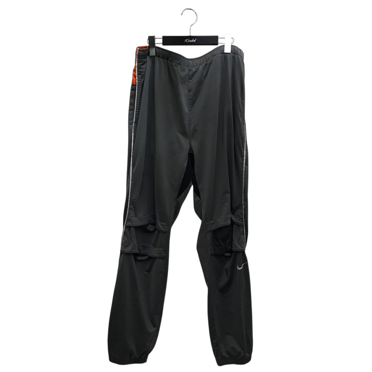 00s OLD NIKE XLサイズ ミリタリーワイドカーゴパンツ レアデザイン 00s Y2K NIKE ACG ナイキ ダックカーゴパンツ カーキ ワイド