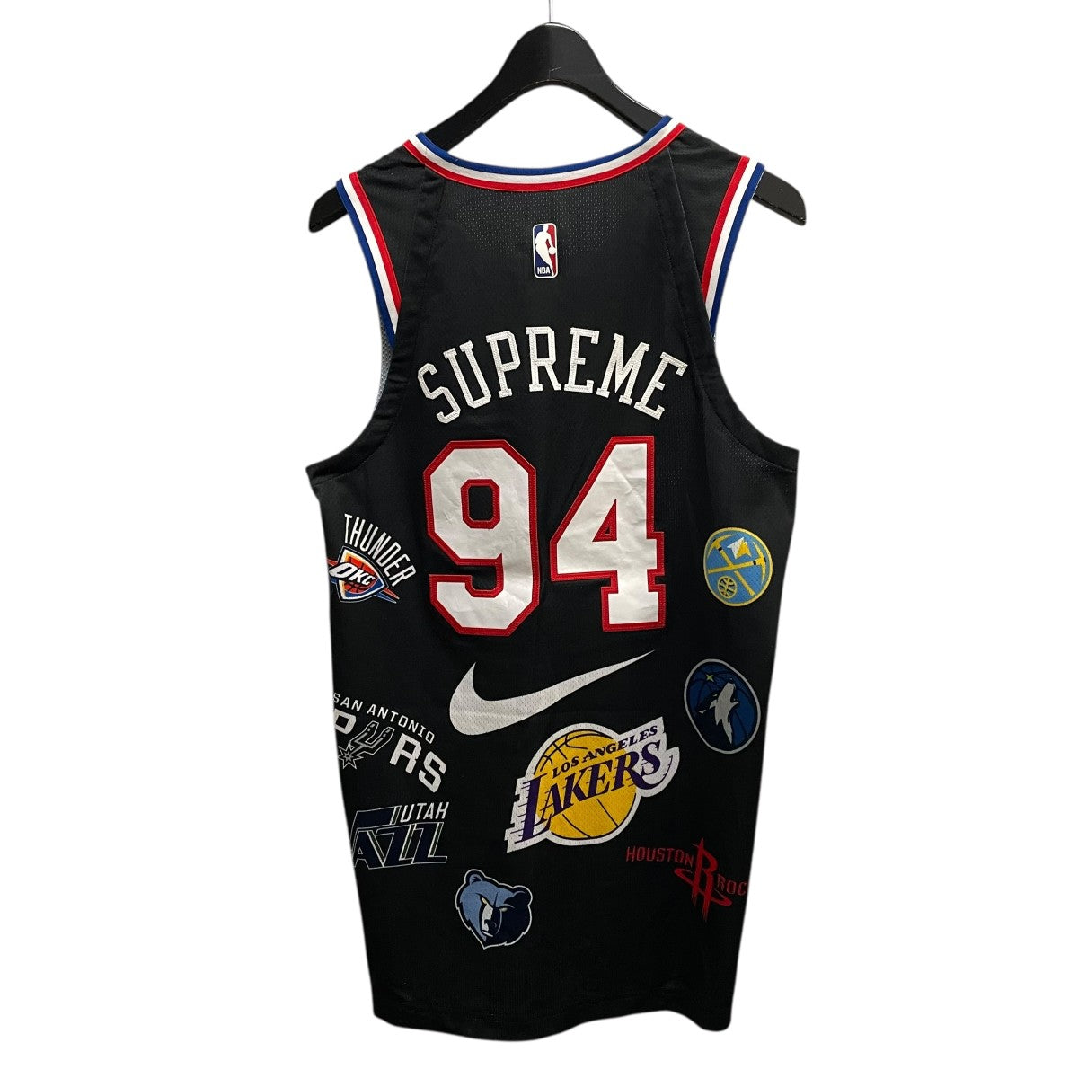 Supreme 18SS×NIKE NBA Teams Authentic Jerseyタンクトップ 古着・中古-2枚目のアイテム画像