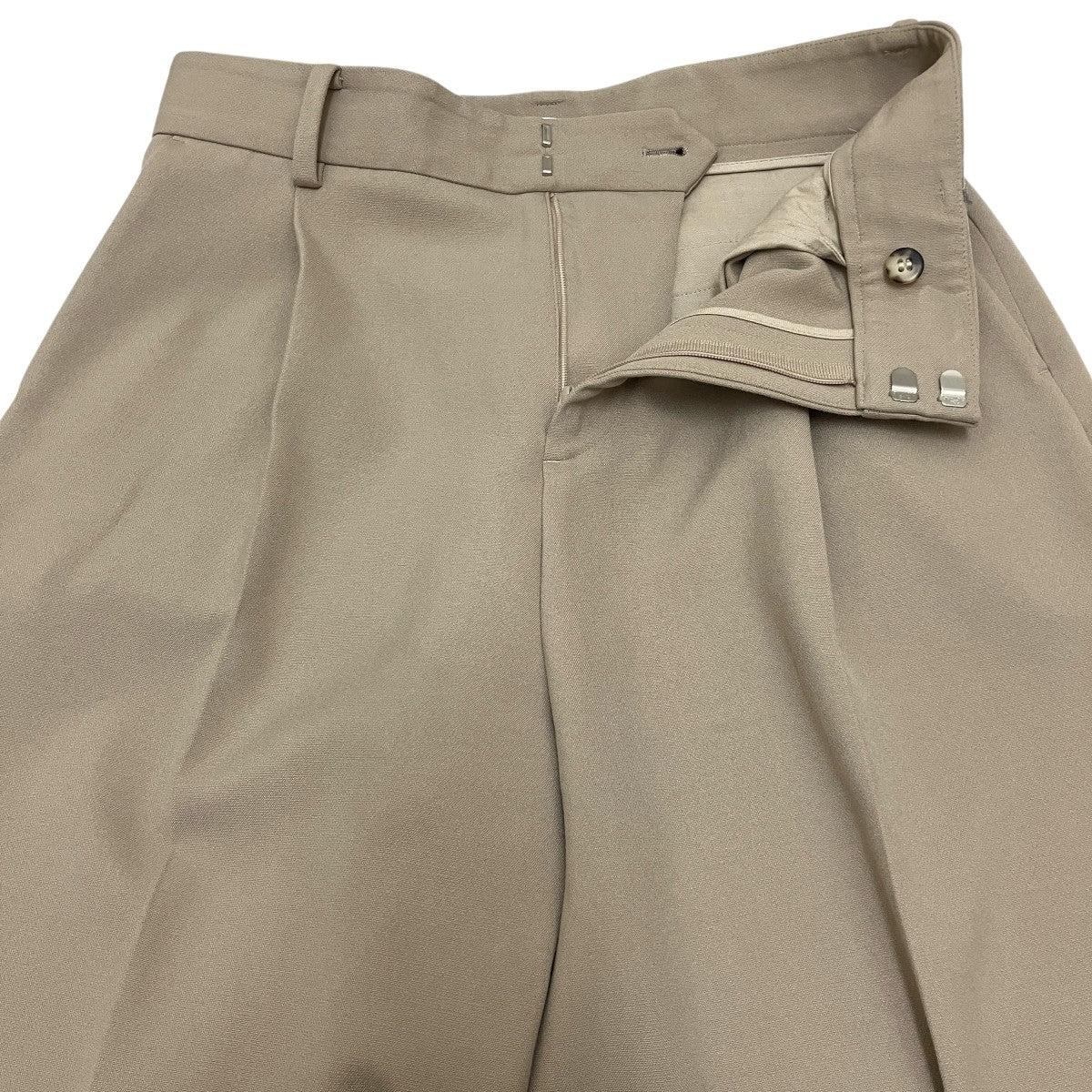 EVERYDAY I LIKE． 25SSダブルクロスワイドパンツ 古着・中古-3枚目のアイテム画像