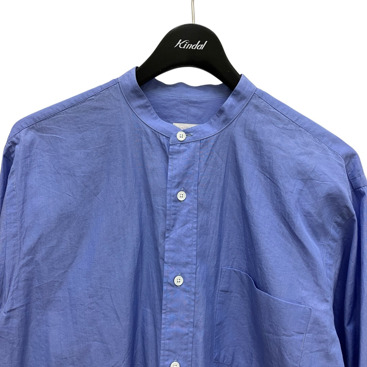 COMOLI(コモリ) 21SSBAND COLLAR SHIRTバンドカラーシャツT01