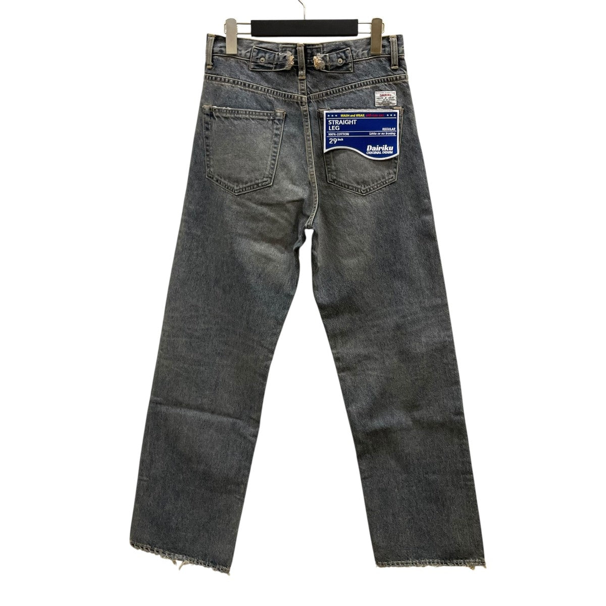 DAIRIKU(ダイリク) Straight Vintage Denim Pantsデニムパンツ24AW D