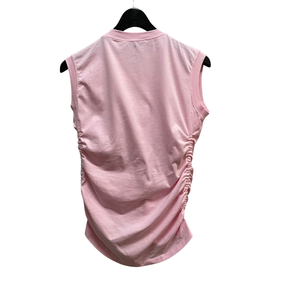 Bibiy．(ビビィ) 25SSTULIP DRAPED TOPノースリーブカットソー ピンク 