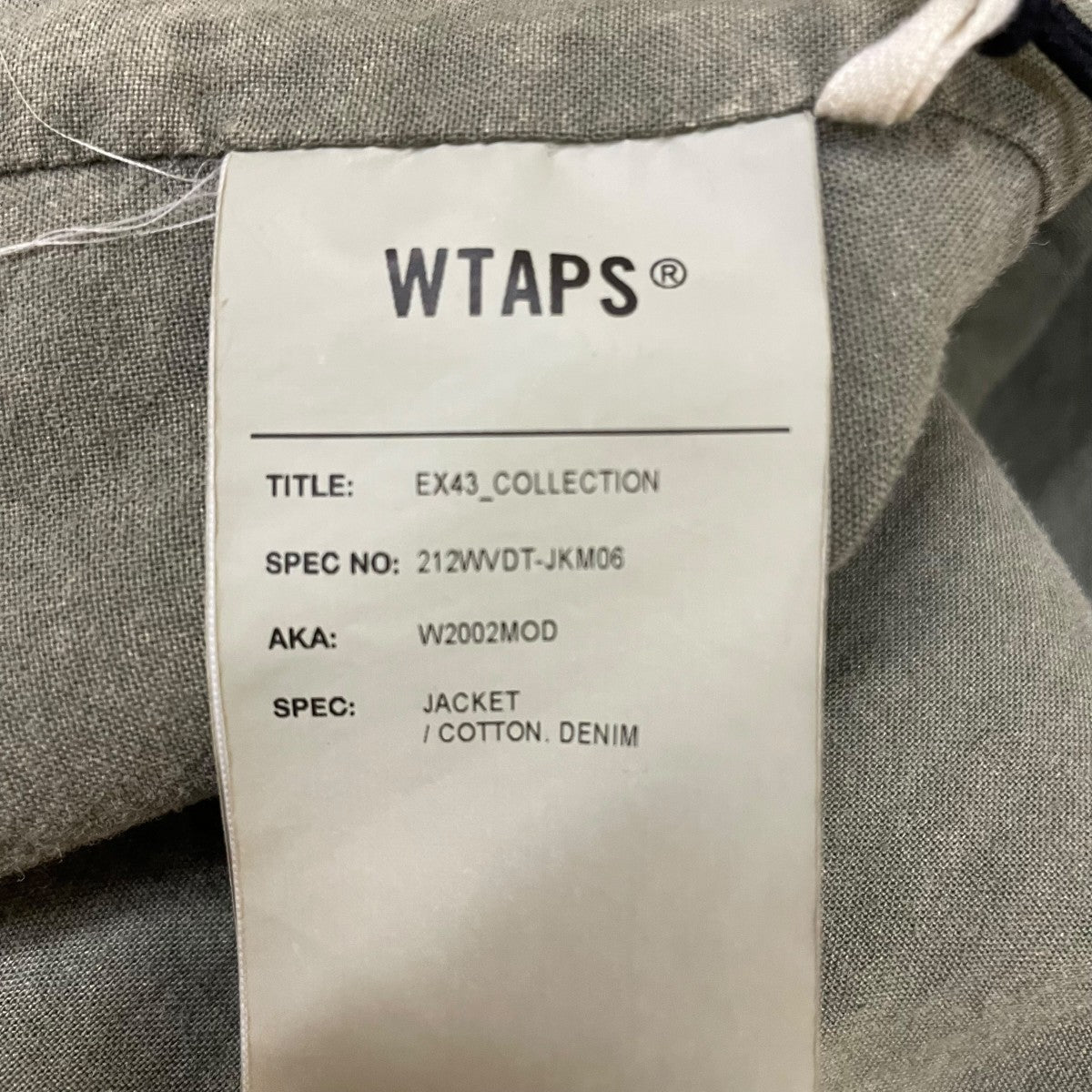 WTAPS×LONG LIVE デニムカバーオールジャケット212WVDT-JKM06 212WVDT