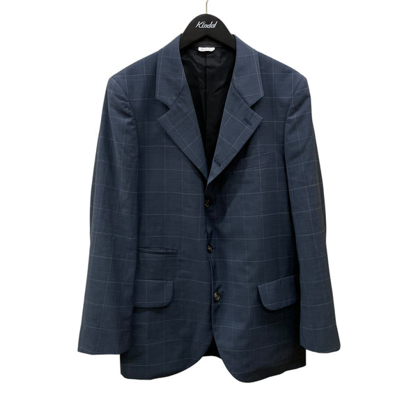 美品✨コムデギャルソン　テーラードジャケット　チェック　ブルー　L 8082000494494_1_grande.jpg?v=