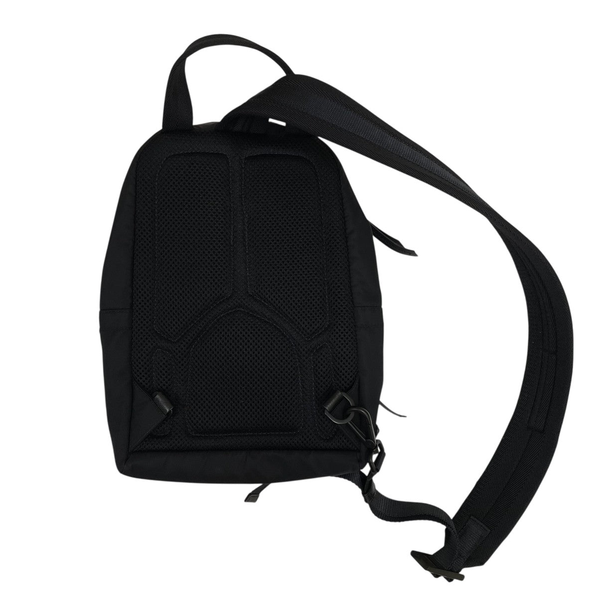 未使用品　タグ付き　4℃　ワンショルダー　牛革　ヨンドシー　4ドシー　クロコ型押 PRADA(プラダ) ワンショルダーバッグ ブラック｜【公式