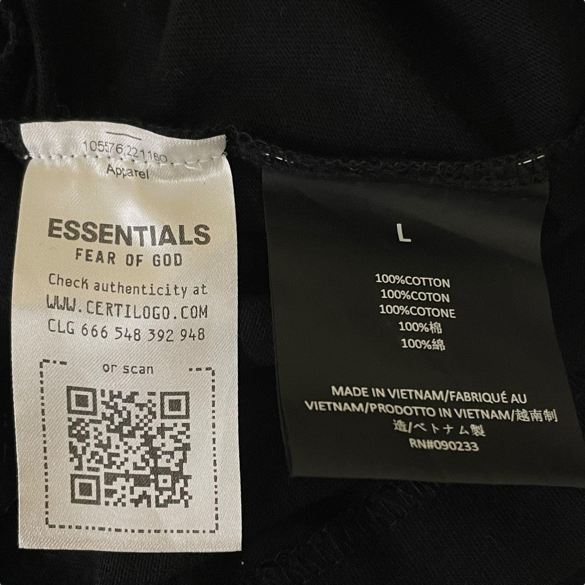 FOG ESSENTIALS ロゴ半袖Tシャツ 古着・中古-5枚目のアイテム画像