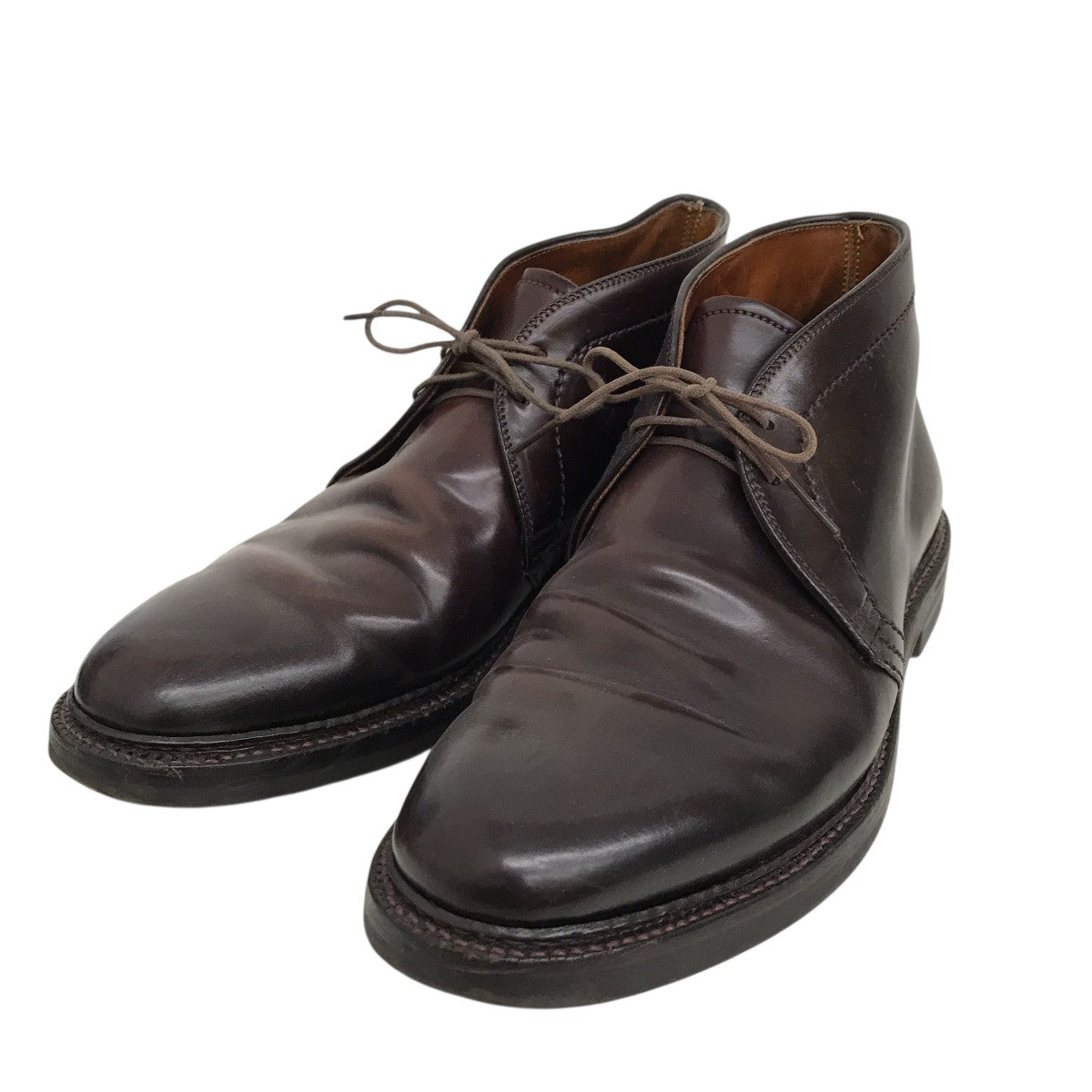 CHUKKA BOOTS CORDOVANレザーシューズ