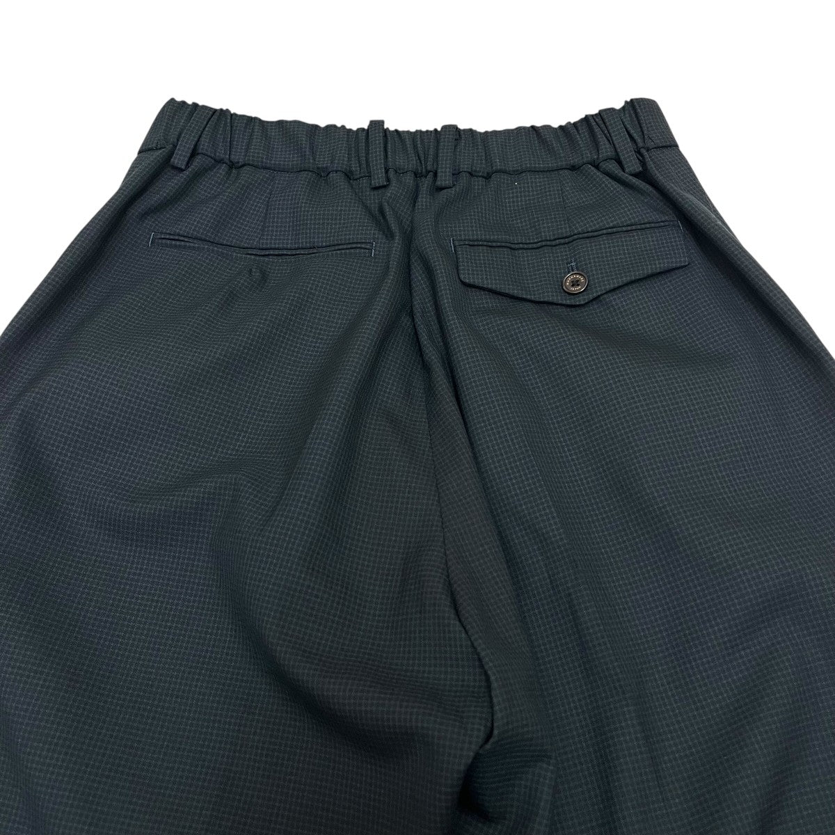 MARKAWARE(マーカウェア) WOOL TROPICAL FLAT FRONT FLAIR