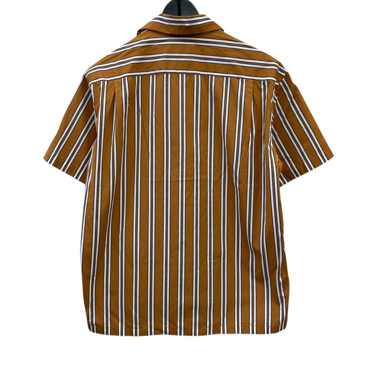 25SSOriginal Stripe 0pen Collar Shirt Thomas Mason Fabricsストライプ半袖シャツ