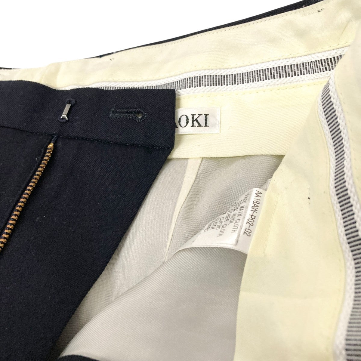 スラックスパンツAA18AW P02 02