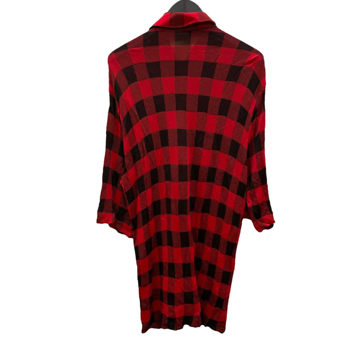 BALENCIAGA(バレンシアガ) チェックシャツ621015 621015 レッド