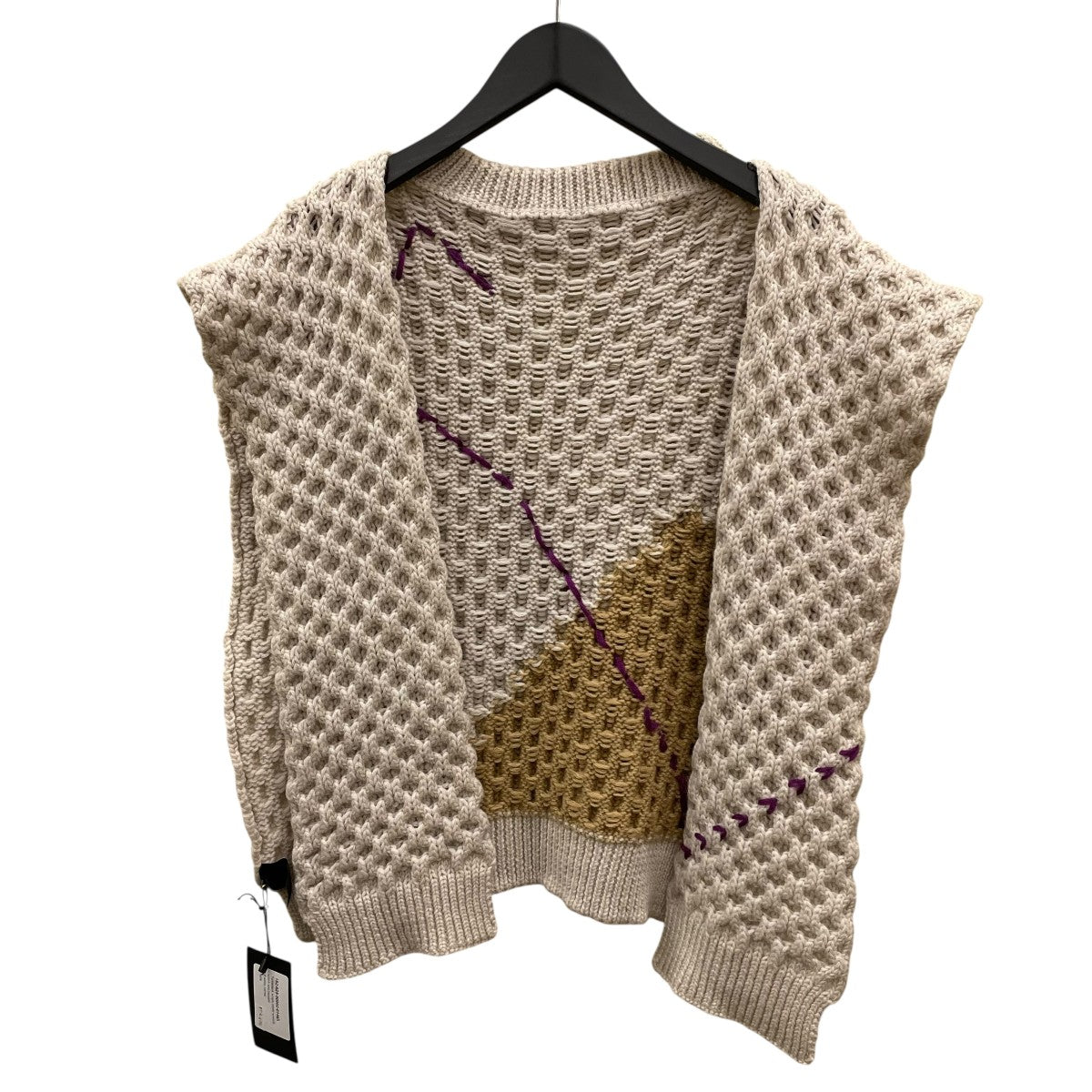 RAF SIMONS Turtleneck single panelシングルパネルニット182-825-50002 古着・中古-2枚目のアイテム画像