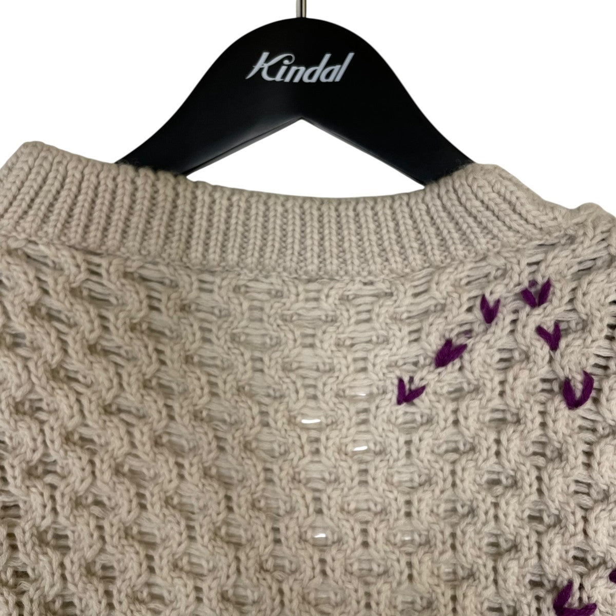 RAF SIMONS Turtleneck single panelシングルパネルニット182-825-50002 古着・中古-3枚目のアイテム画像