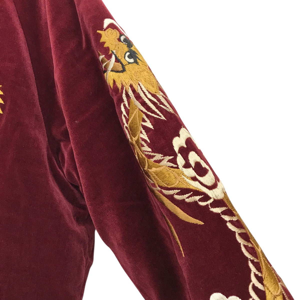 名作 COOTIE Velour Suka Jacket スカジャン 黒 M COOTIEの新作Velour Suka Jacket 入荷