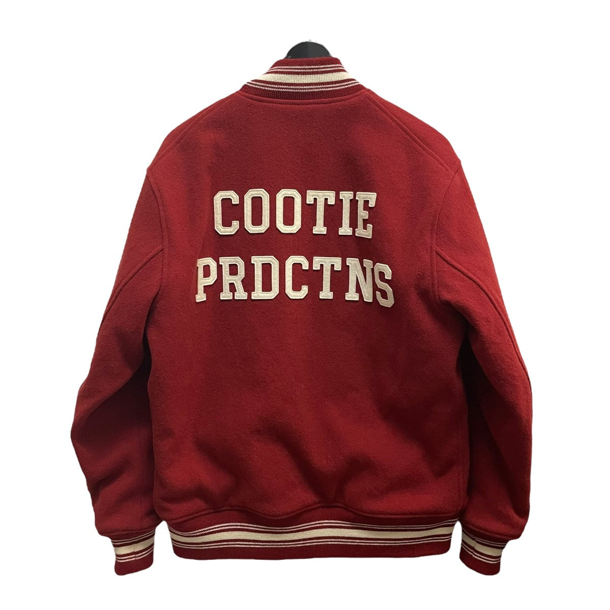 COOTIE(クーティー) AWARD JACKETスタジャン レッド サイズ M