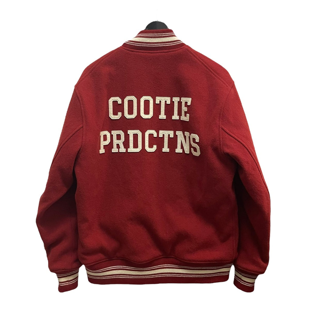 COOTIE(クーティー) AWARD JACKETスタジャン レッド サイズ M｜【公式 