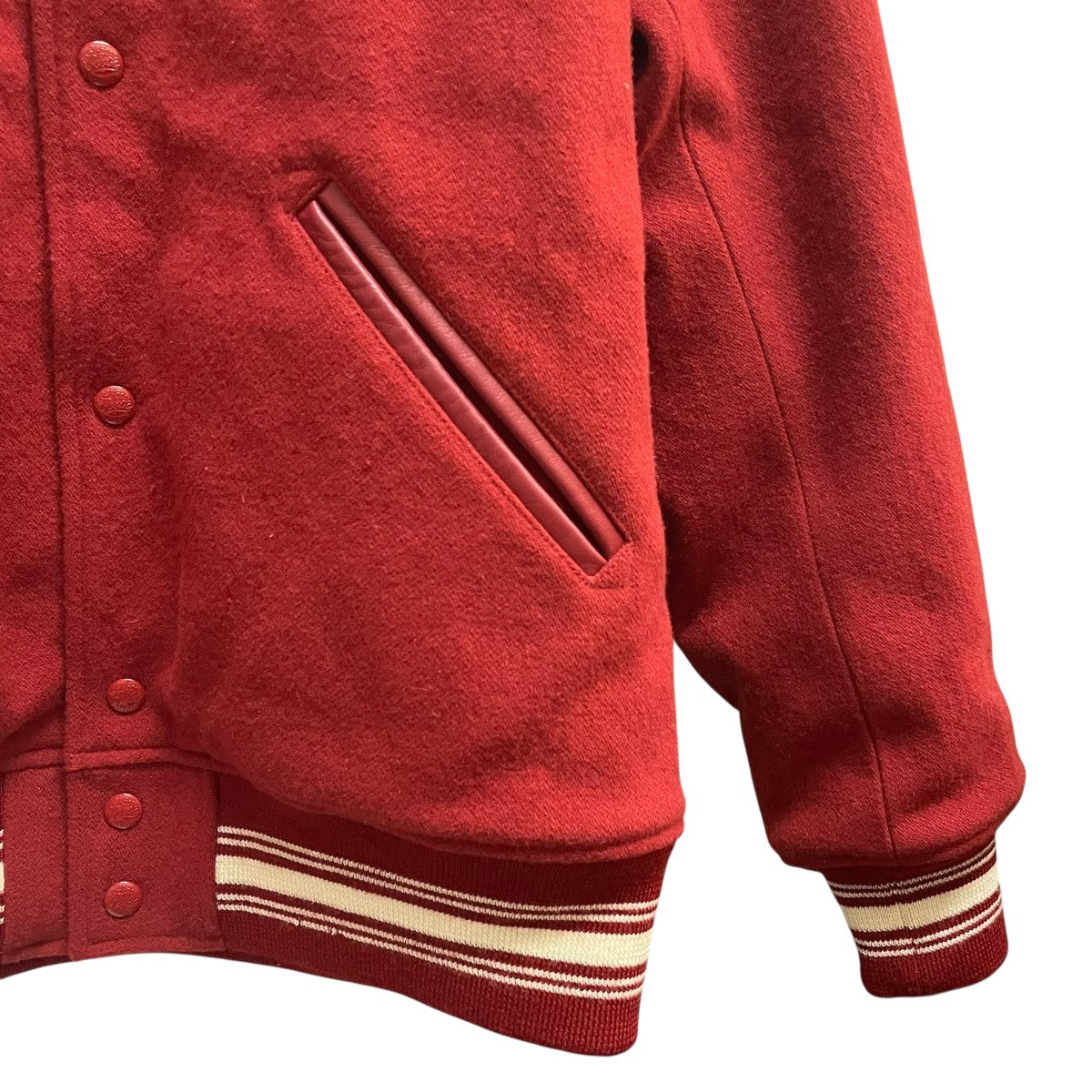 COOTIE(クーティー) AWARD JACKETスタジャン レッド サイズ M｜【公式