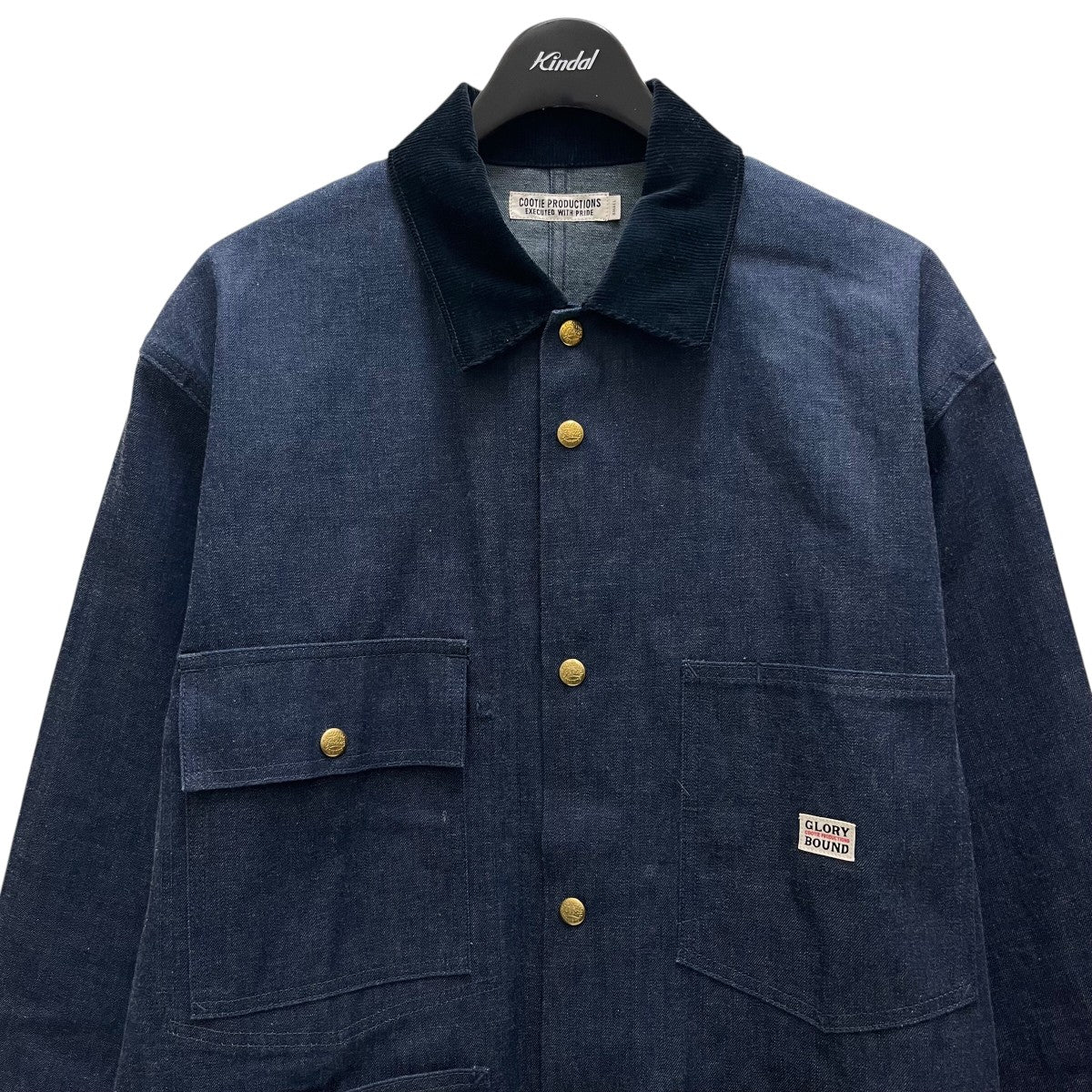 COOTIE クーティー コットン オーバーオール COOTIE(クーティー) カバーオール インディゴ サイズ S｜【公式