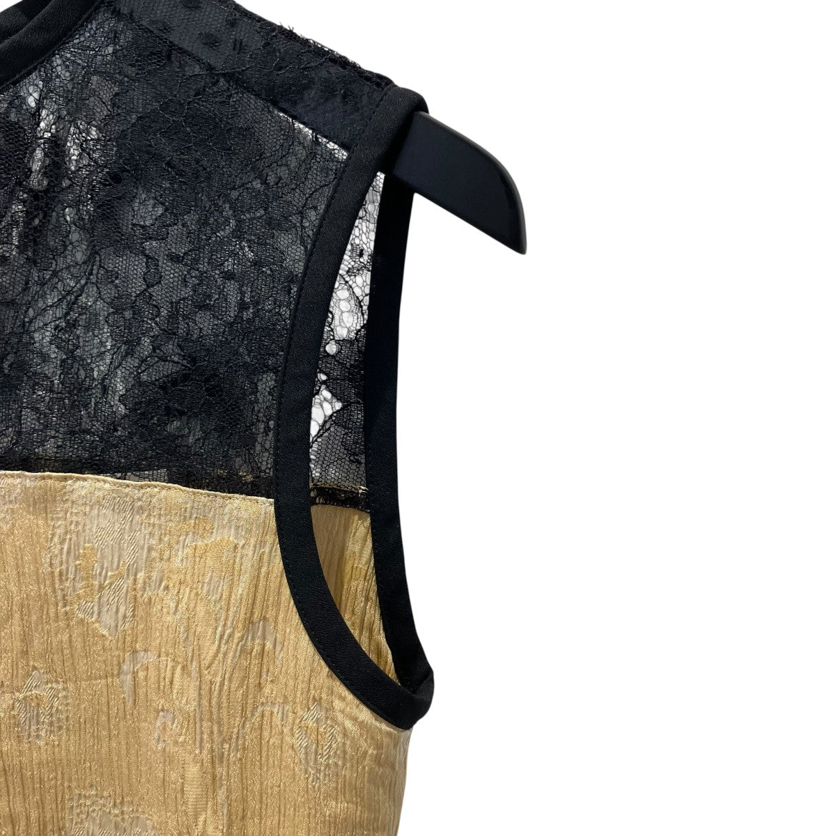 mame kurogouchi Carnation Willow Sleeveless TopsノースリーブブラウスMM18SS-SH026 古着・中古-4枚目のアイテム画像