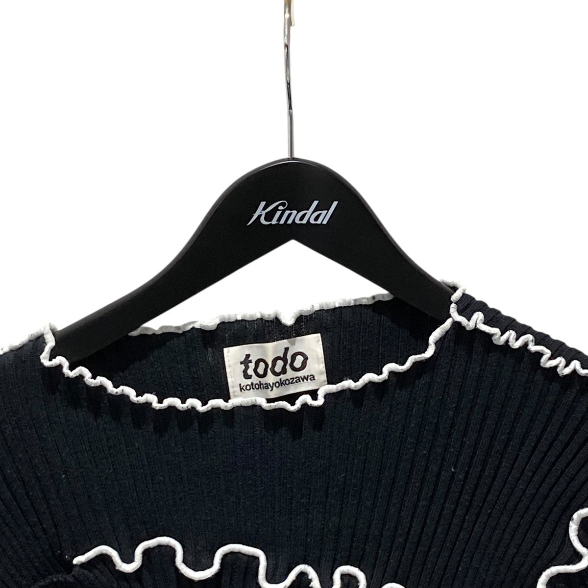 リブニットクルーネックTD19A-KN01