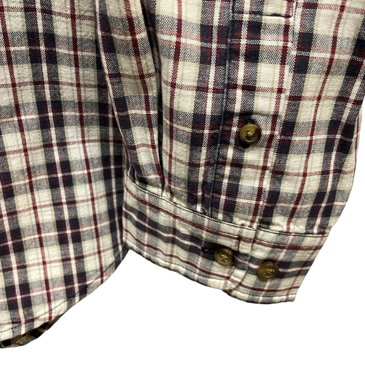 Eddie Bauer チェックシャツ 古着・中古-4枚目のアイテム画像
