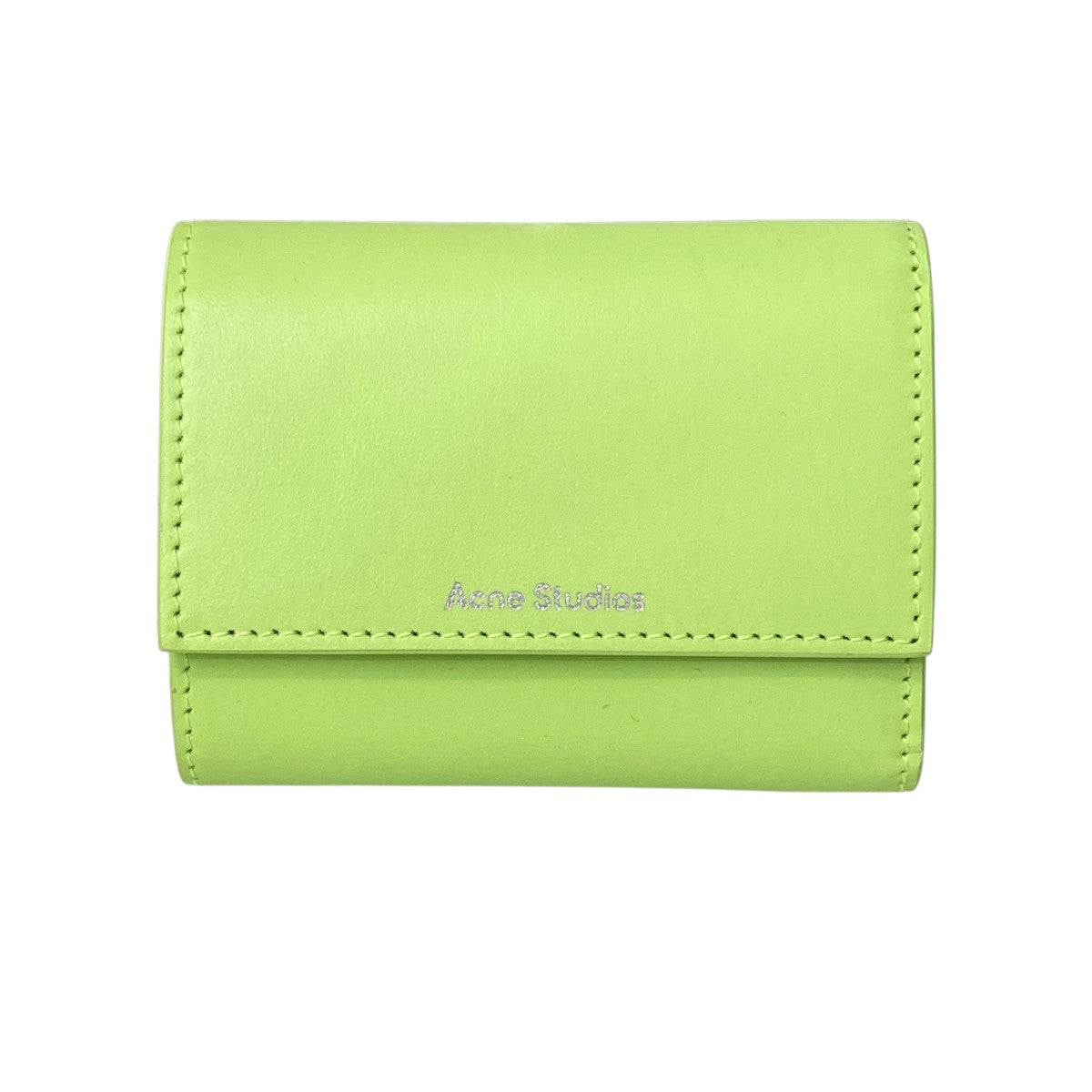 Acne Studios 三つ折り財布　折りたたみ財布 Acne Studios - レザー製三つ折りウォレット - ブラック
