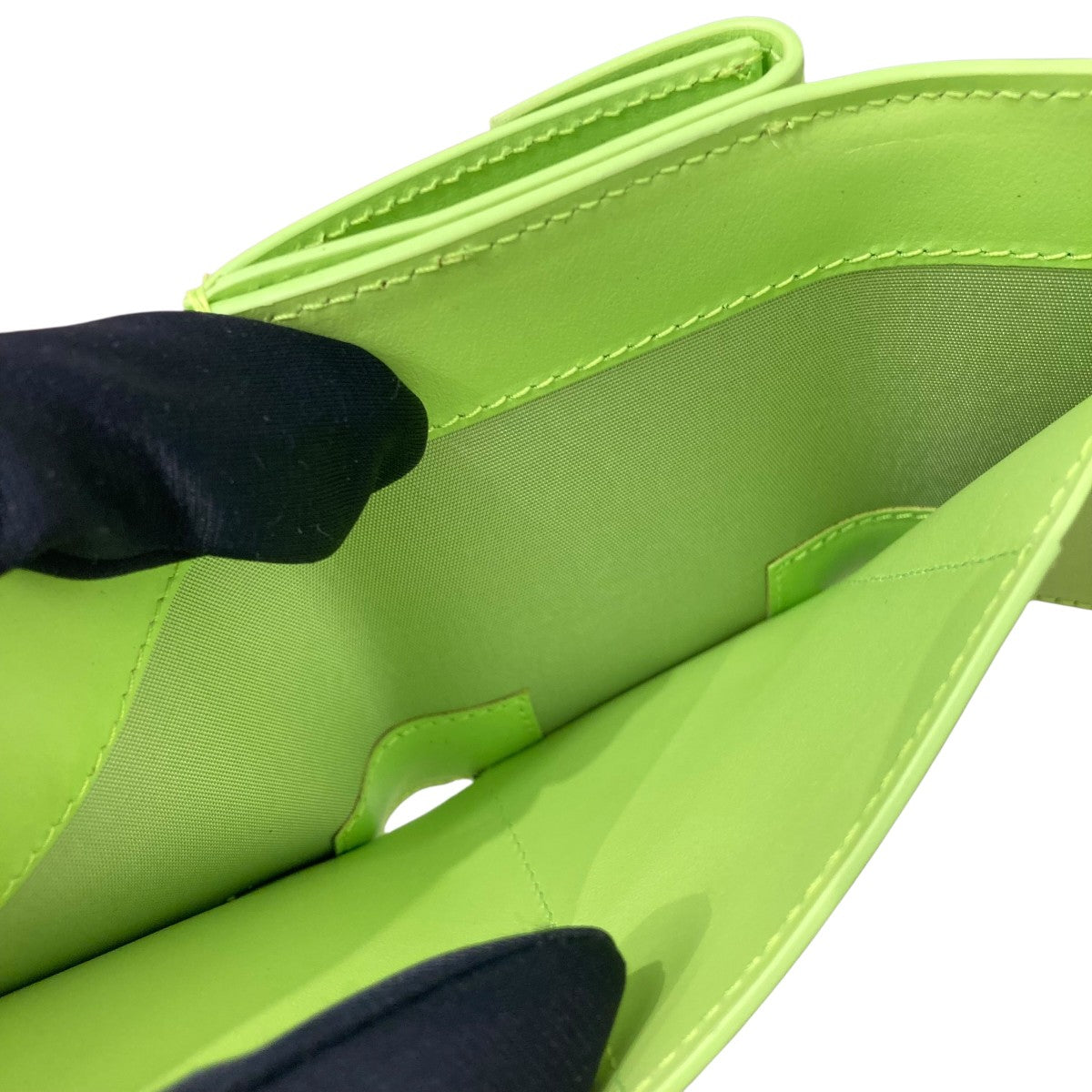 ACNE STUDIOS(アクネストゥディオズ) 3つ折りレザーウォレット財布