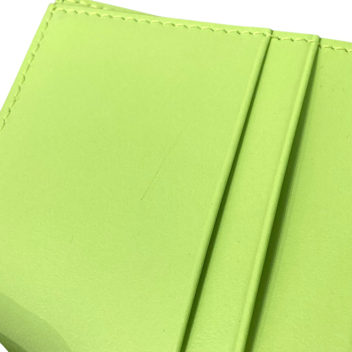 ⭐️未使用品⭐️　Acne Studios　三つ折り財布　レザーウォレット　グリーン ACNE STUDIOS(アクネストゥディオズ) 3つ折りレザーウォレット財布