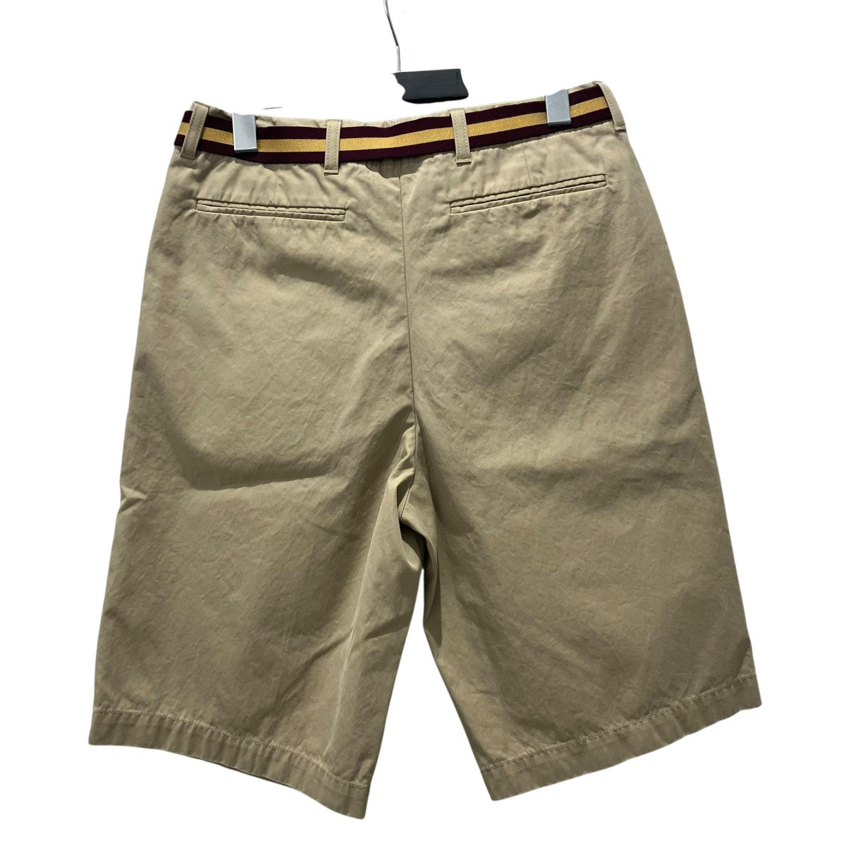 DRIES VAN NOTEN ベルテッドツイルショーツハーフパンツ010948-8131 古着・中古-2枚目のアイテム画像