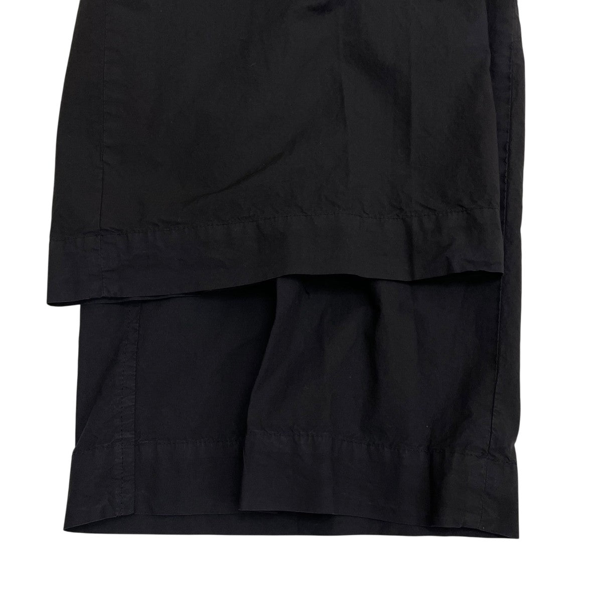 DRIES VAN NOTEN カーゴスラックス　ネイビー DRIES VAN NOTEN】SS24 サテン カーゴパンツ Navy 送料関税込