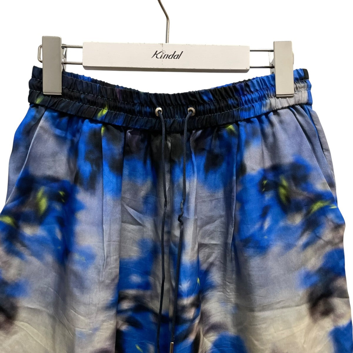 Abstract Flower Wide Pantsパンツ31231465603