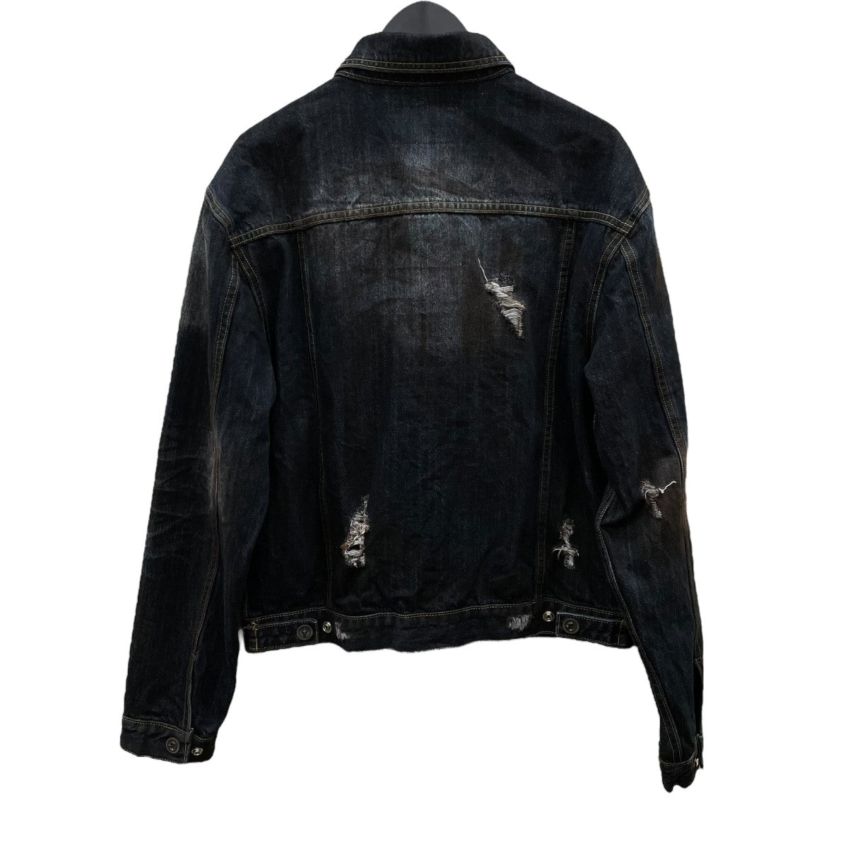 THUG CLUB BURN DOWN デニム ジャケット 3 国内正規品 Thug Club】25SS☆ Burn Down Denim Jacket