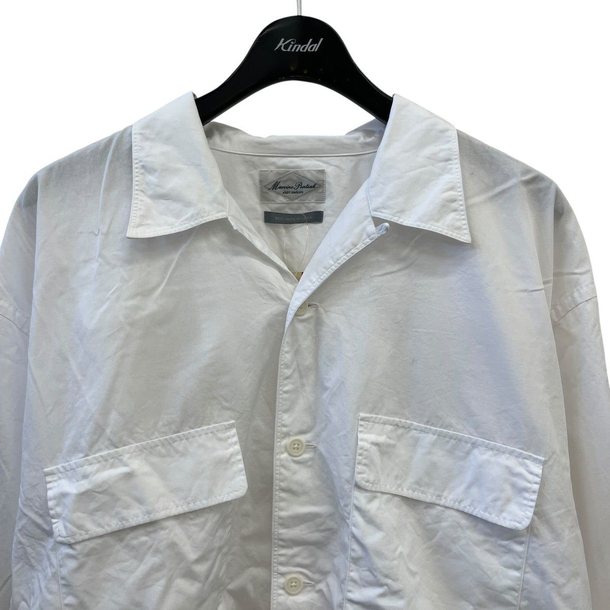 Marvine Pontiak Shirt Makers Open Collar SHオープンカラーシャツMPSM-1903S 古着・中古-3枚目のアイテム画像