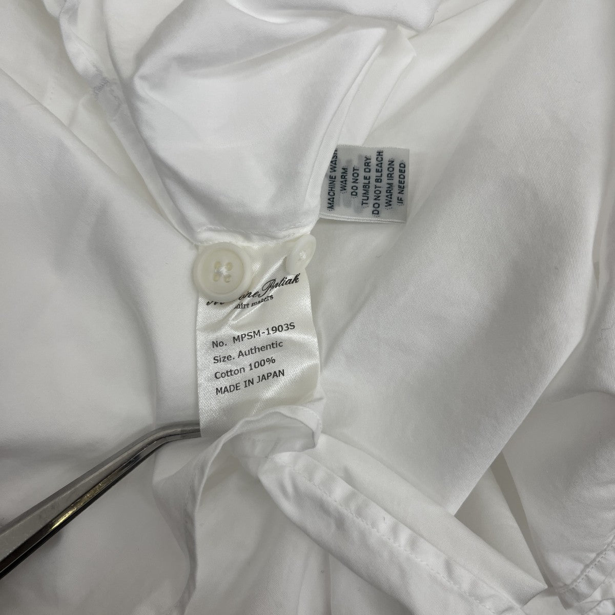 Marvine Pontiak Shirt Makers Open Collar SHオープンカラーシャツMPSM-1903S 古着・中古-5枚目のアイテム画像