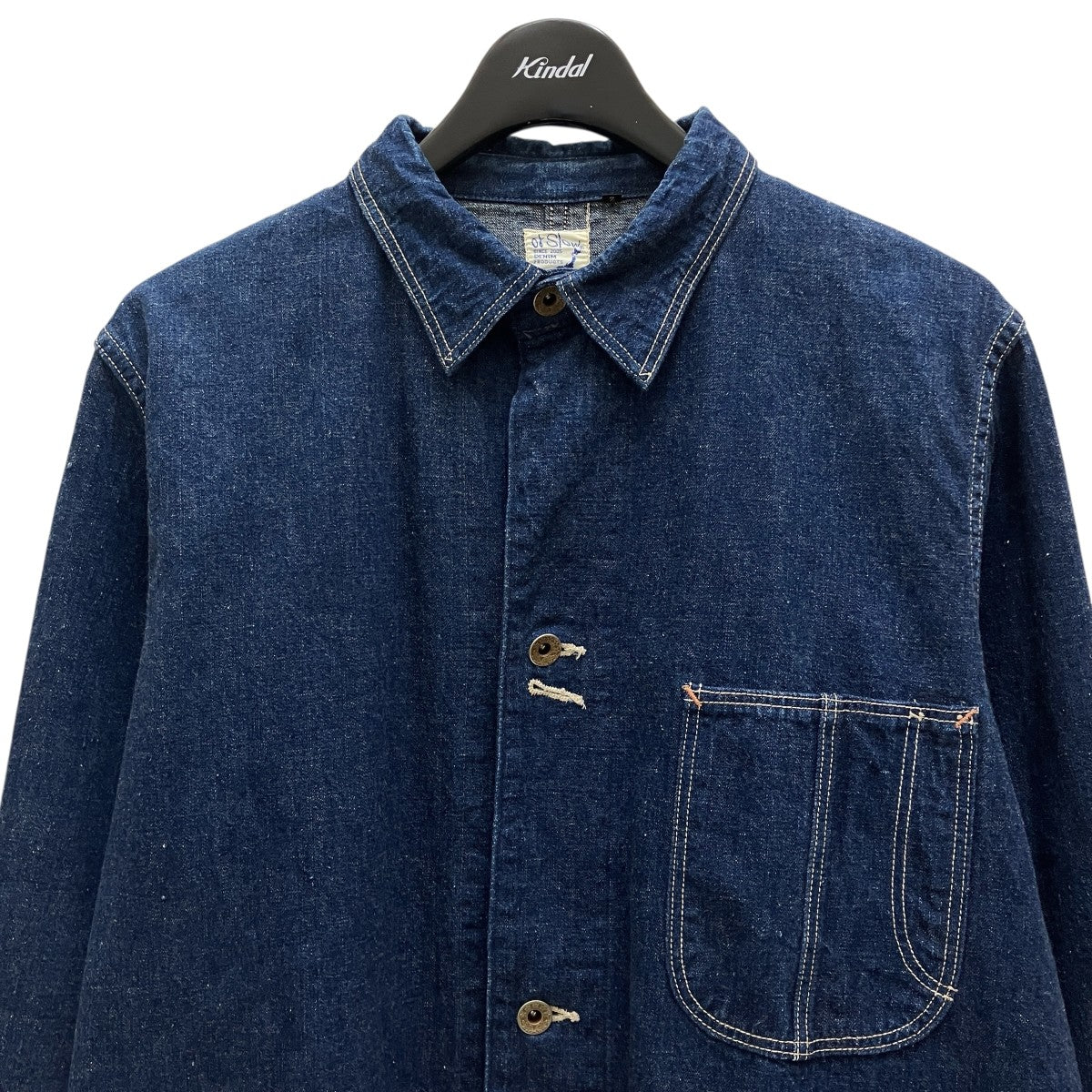 オアスロウ　インディゴデニムカバーオール orslow [オアスロウ] 40's COVER ALL 9oz ORIGINAL SELVEDGE