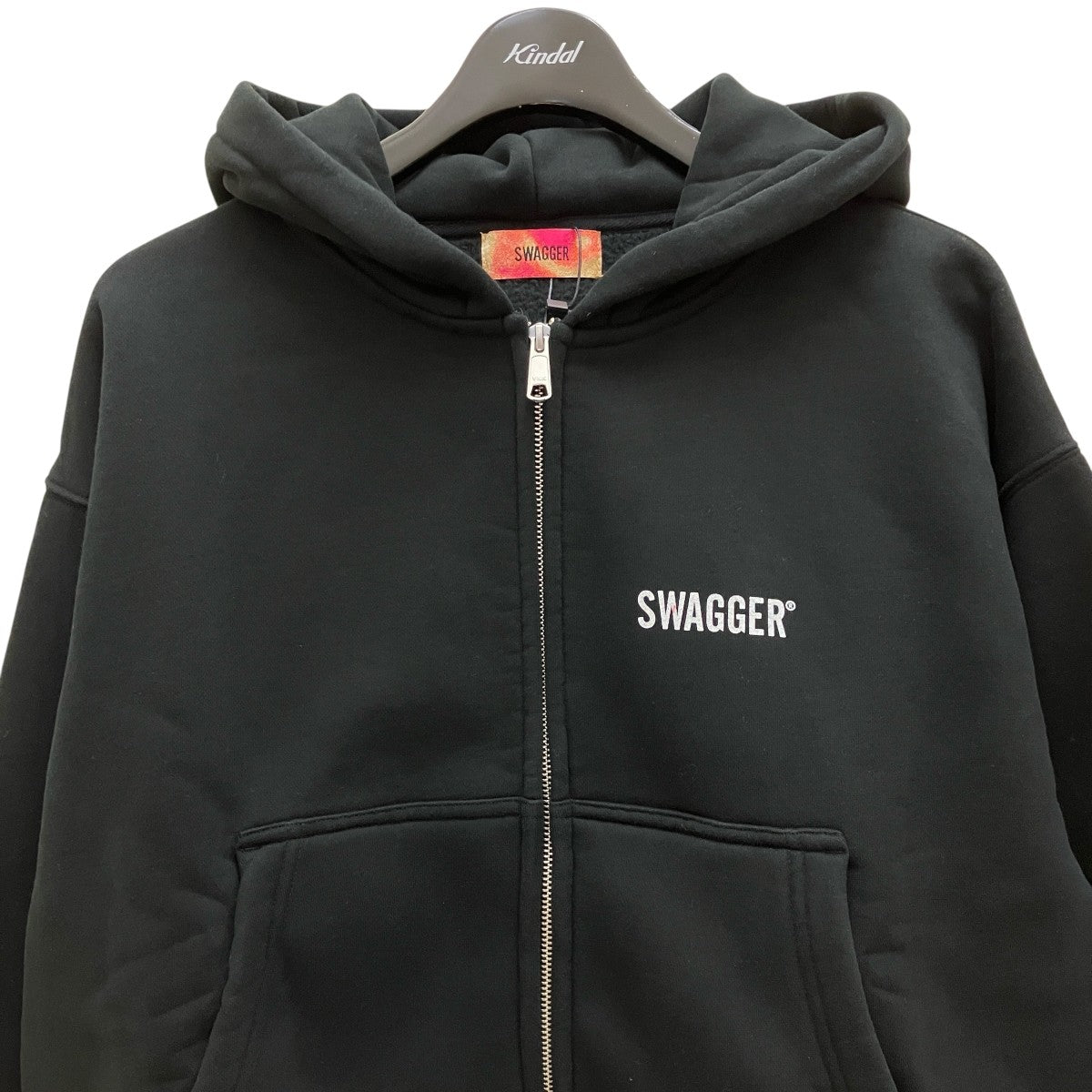 SWAGGER(スワッガー) ジップパーカーSWG24-HO04 SWG24-HO04 ブラック