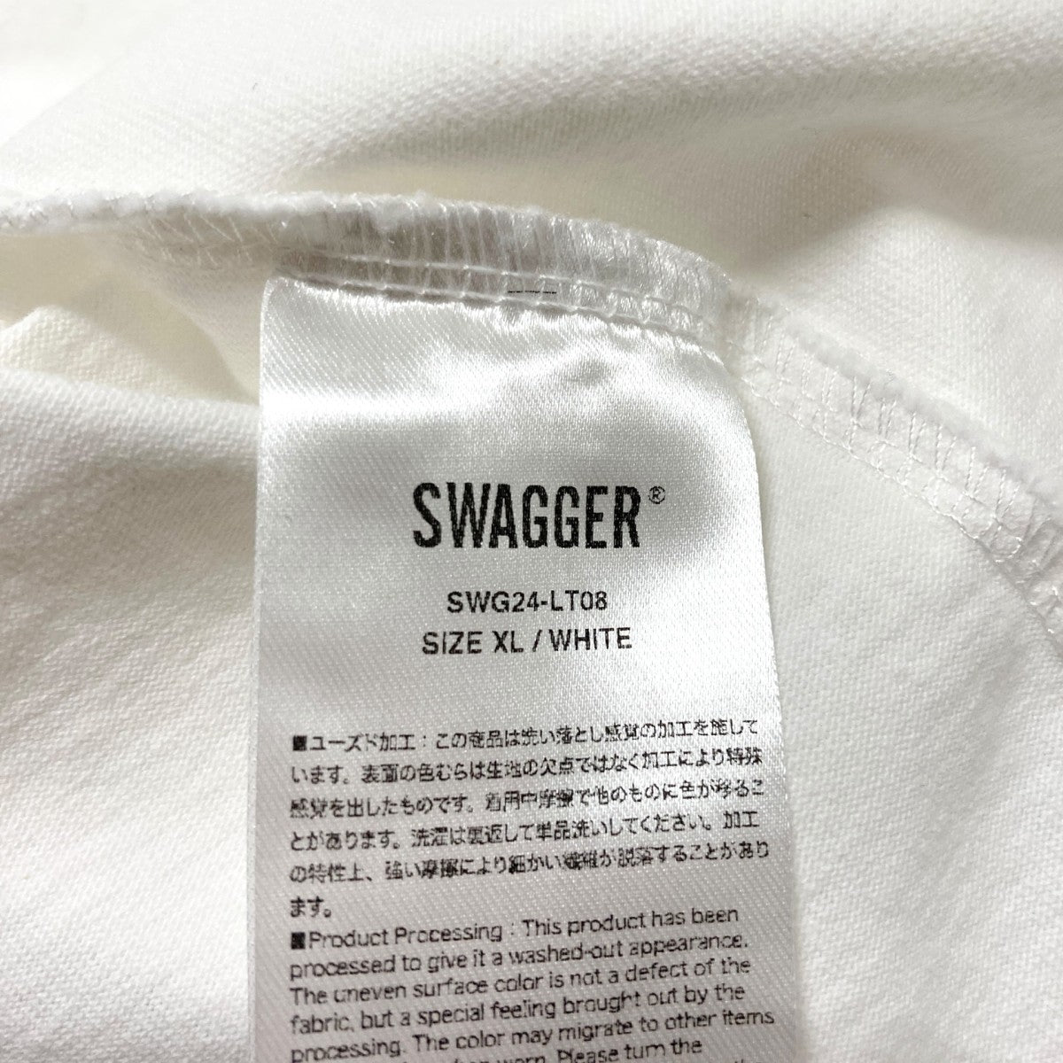 SWAGGER プリントカットソーSWG24 LT08 古着・中古-5枚目のアイテム画像
