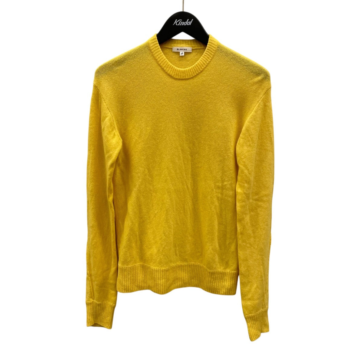 BLAMINK ブラック　カシミヤ 長袖ニット 38 BLAMINK ブラック カシミヤ 長袖ニット 38 楽天市場】ブラミンク