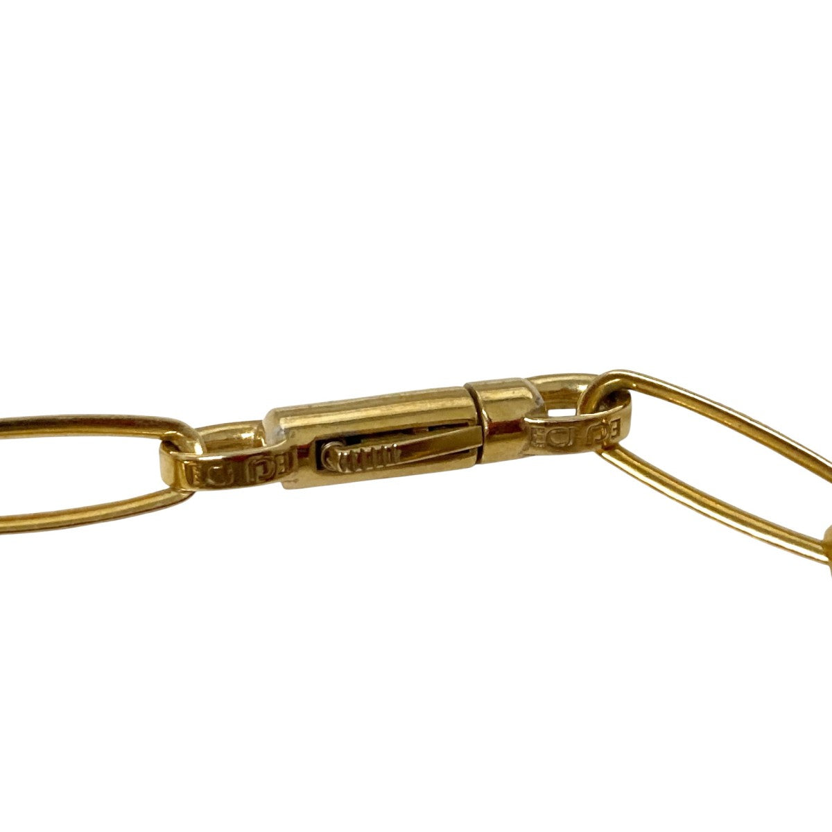 HYKE(ハイク) HALF ROUNDED CHAIN BRACELETチェーンブレスレット19362