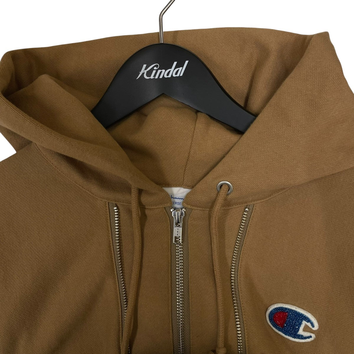 UNDERCOVER×Champion 25SSジップフーディC8-B107 C8-B107 キャメル