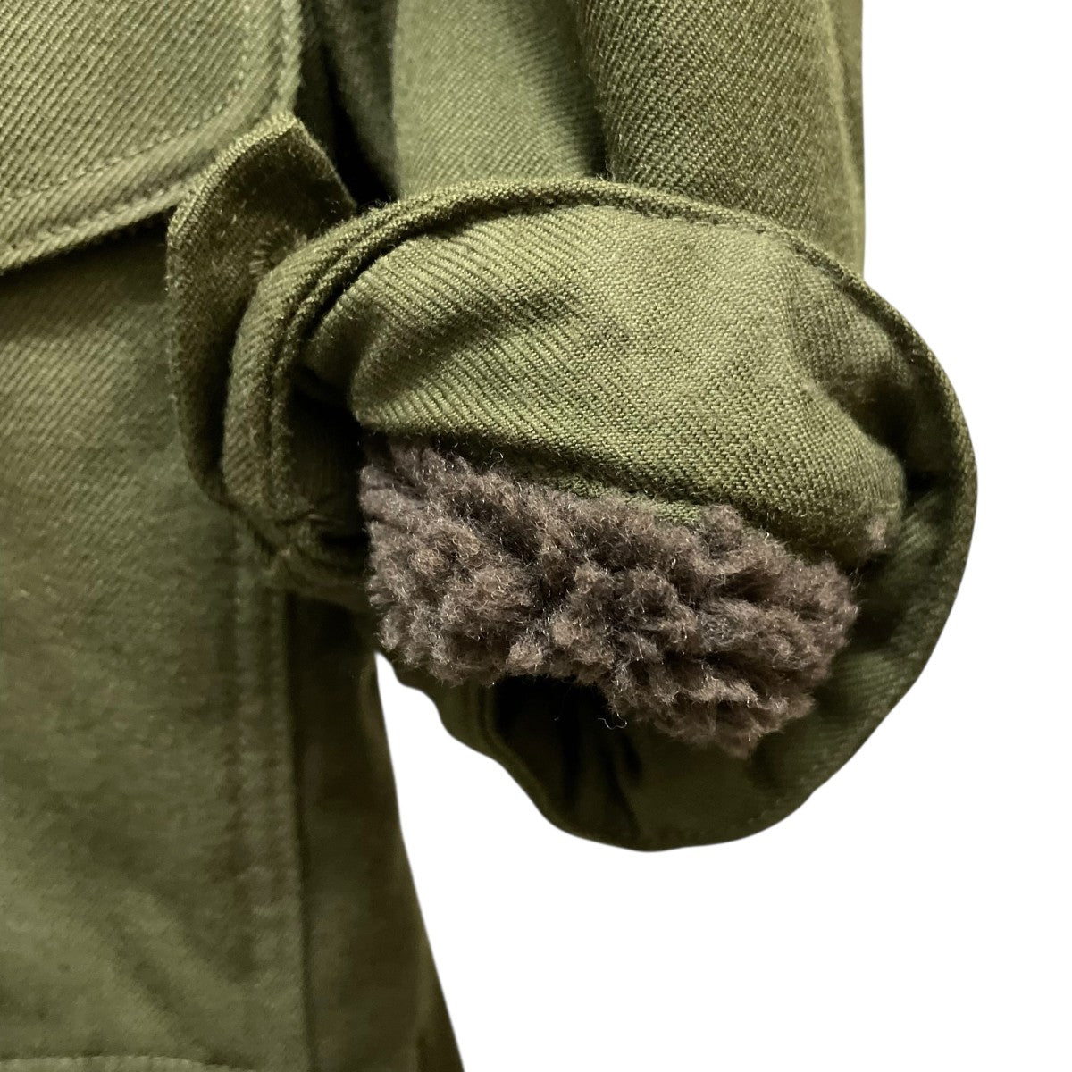 BLACK SIGN Military Twill British Coatコート 古着・中古-4枚目のアイテム画像