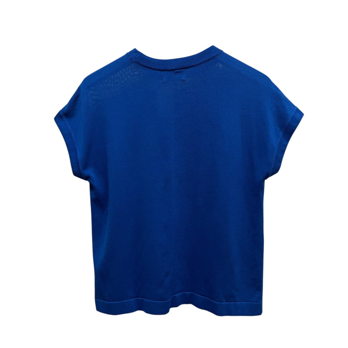 UNITED ARROWS TOKYO ミニハイネック フレンチスリーブ ニット ―ウォッシャブル― 1518-183-1950 古着・中古-2枚目のアイテム画像