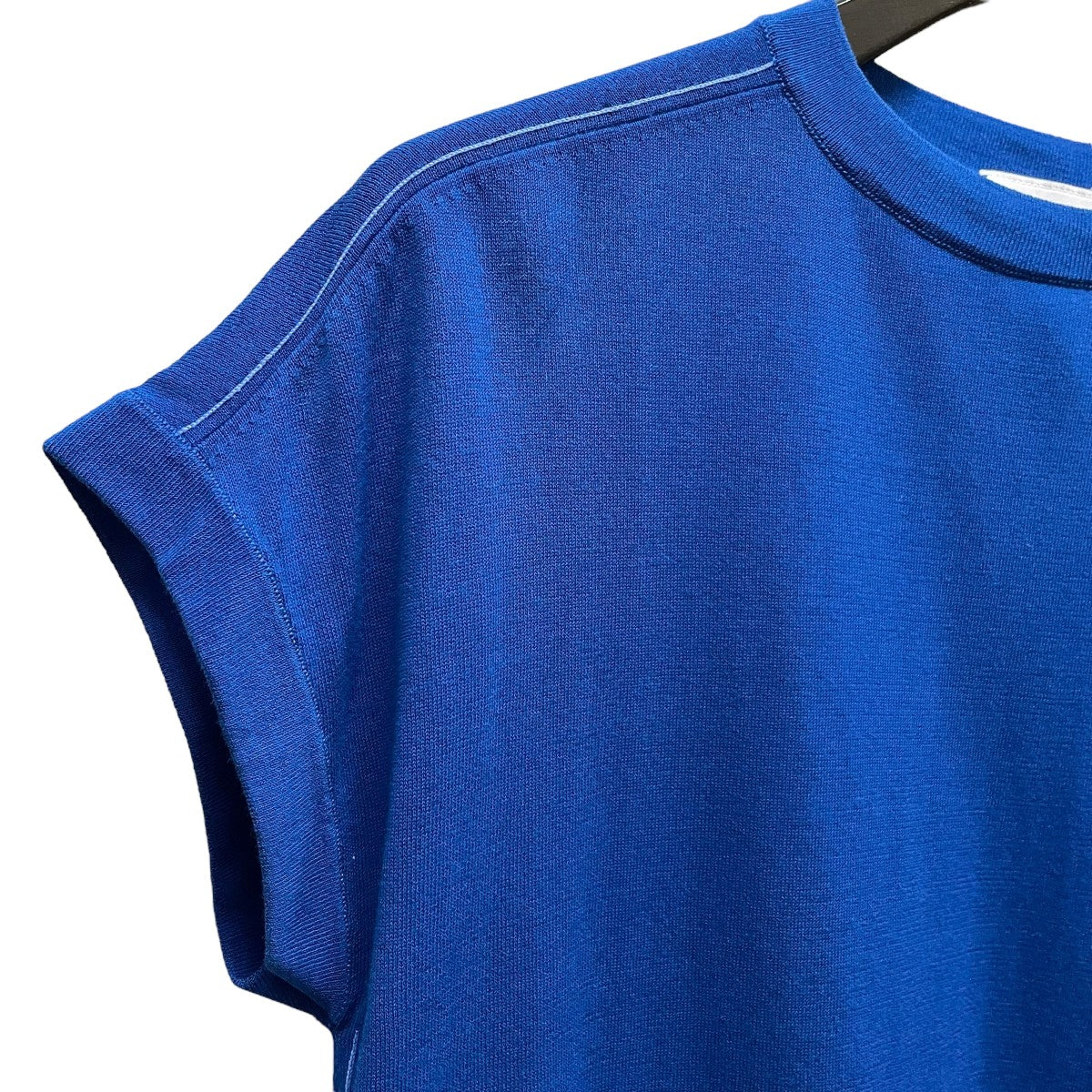 UNITED ARROWS TOKYO ミニハイネック フレンチスリーブ ニット ―ウォッシャブル― 1518-183-1950 古着・中古-4枚目のアイテム画像